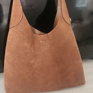 Coach Brooklyn Brown Suede Women's Bag